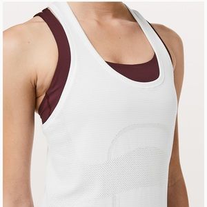White lululemon top
